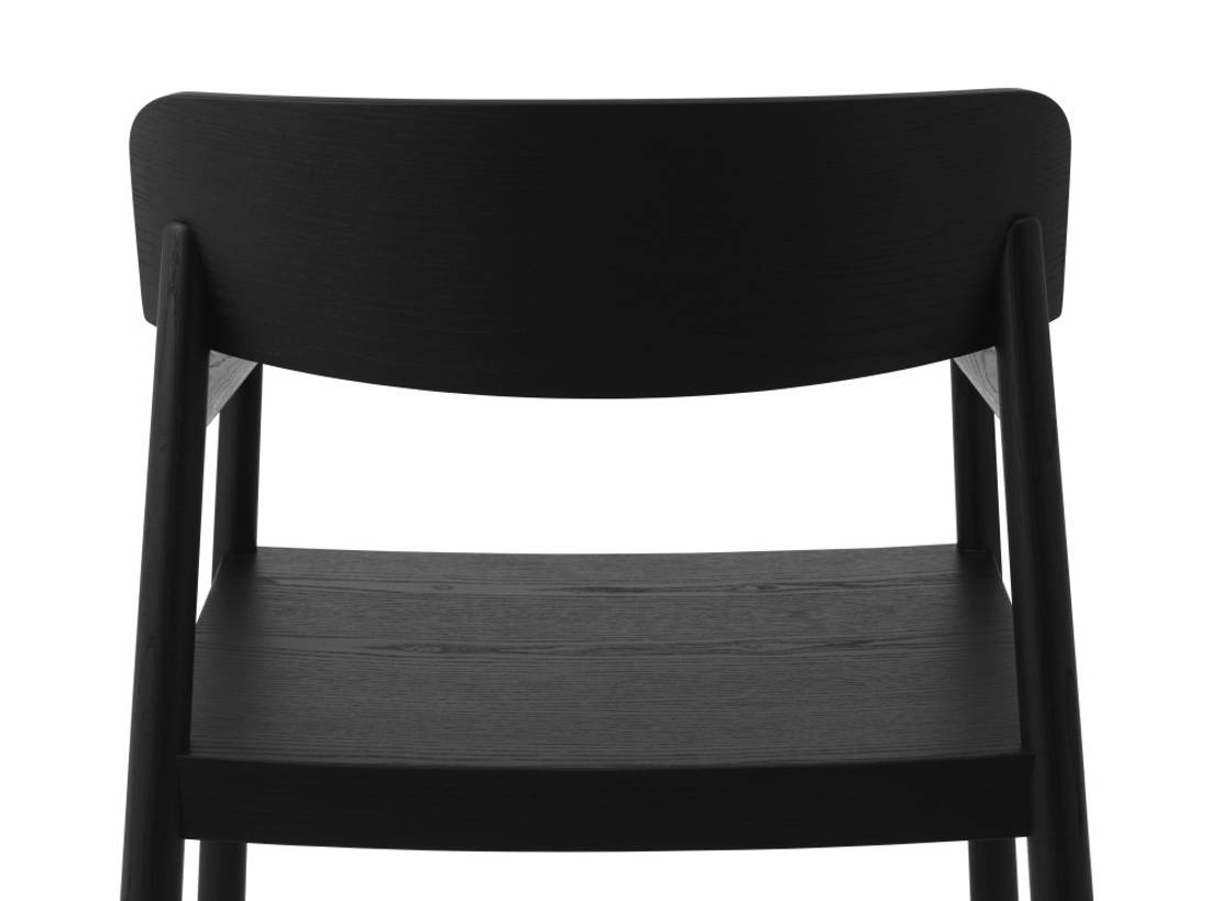 Normann Copenhagen Timb Loungechair, Black Ask svart Loungestol 