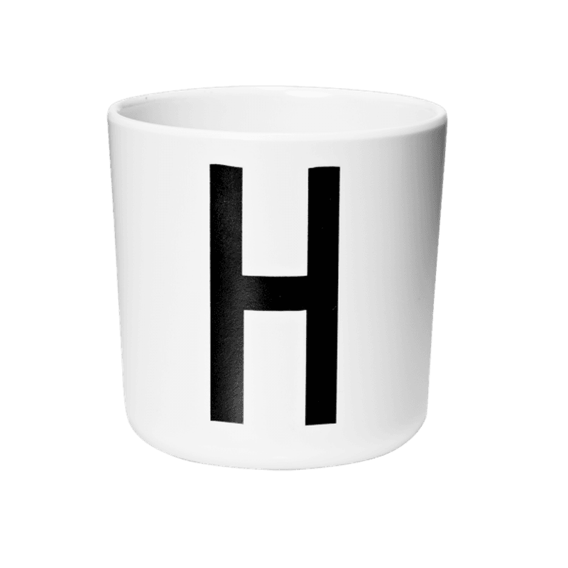 Design Letters Melamine Kopp A-Z