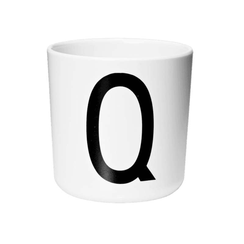 Design Letters Melamine Kopp A-Z