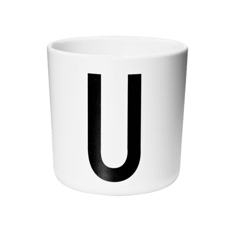 Design Letters Melamine Kopp A-Z