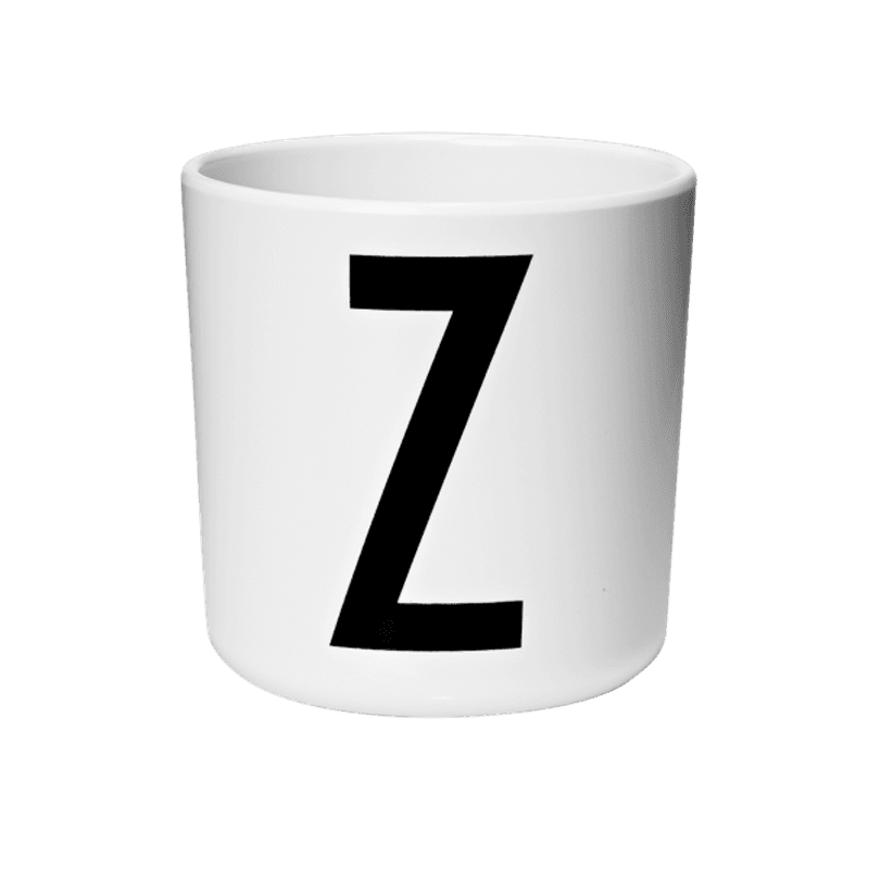 Design Letters Melamine Kopp A-Z