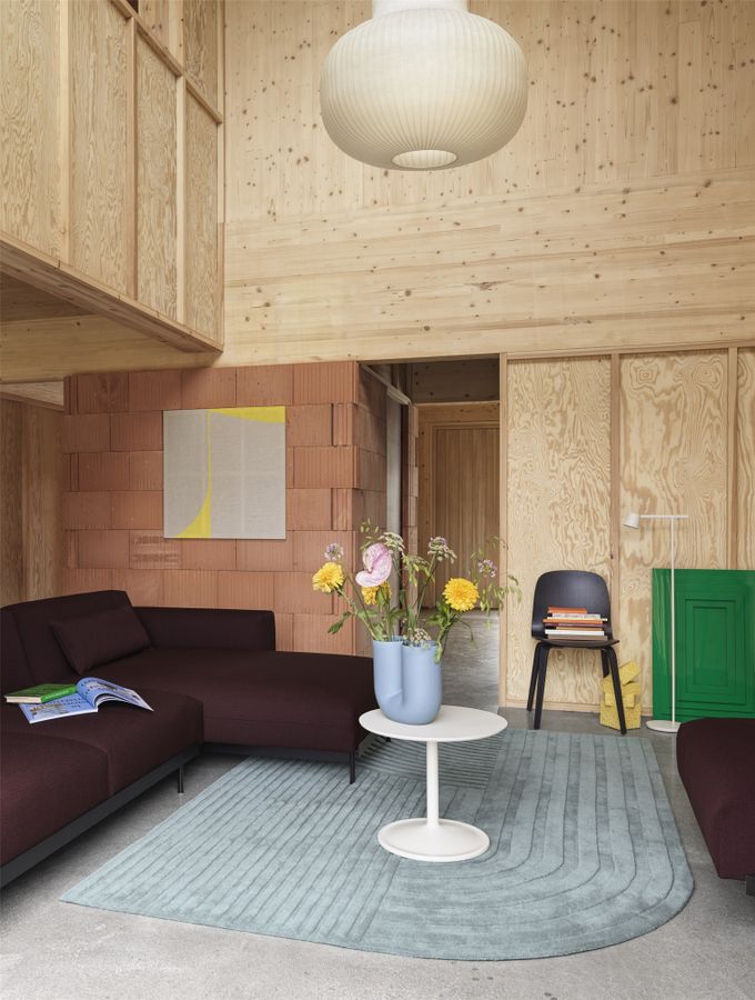 Muuto Relevo Rug 170 x 240 Sage Green teppe Salvie Grønn