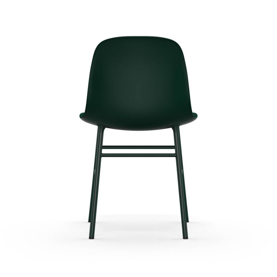 Normann Copenhagen Form Chair Steel Green Green Grønn Stål Stol