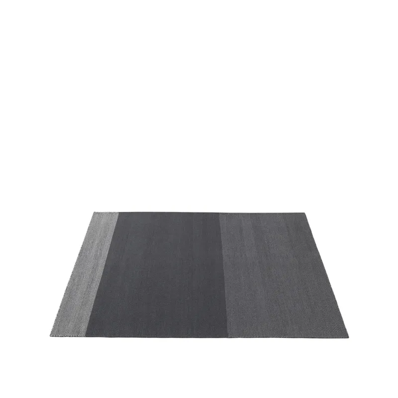 Muuto Varjo Rug 170 x 240 Dark Grey Grå teppe