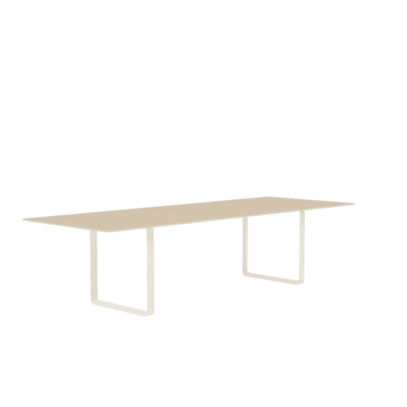 Muuto 70/70 table 295cm Oak Veneer spisebord Sand Base