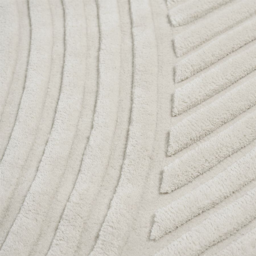Muuto Relevo Rug 170 x 240 Off White teppe