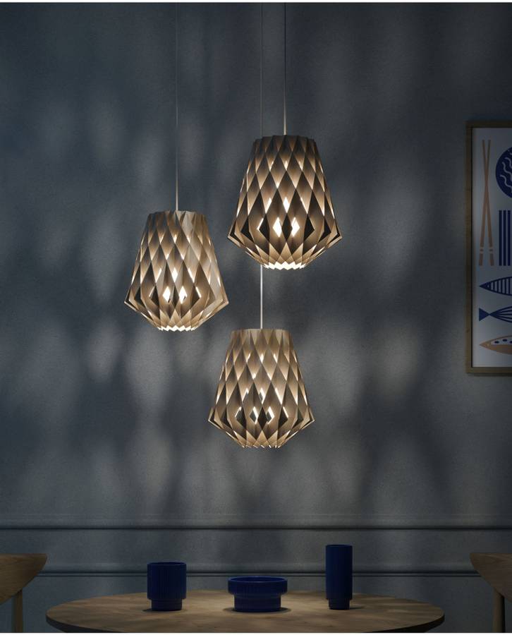 Pilke Signature 28 pendant Lamp Birch, Bjrk Taklampe Pendel