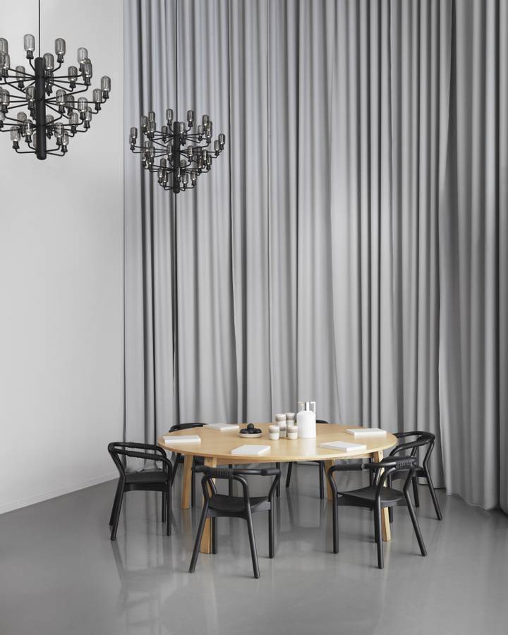 Normann Copenhagen Slice Dining Table Vol.2 Ø 200 cm Oak, Eik